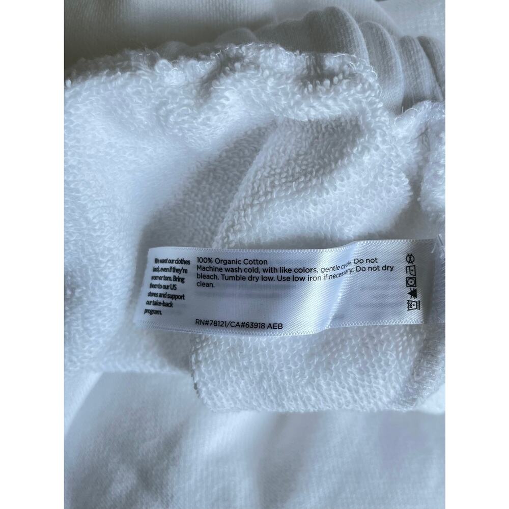 NEW NWT Eileen Fisher Organic Cotton Wide Leg Crop Pant White Size 1X - Picture 5 of 6